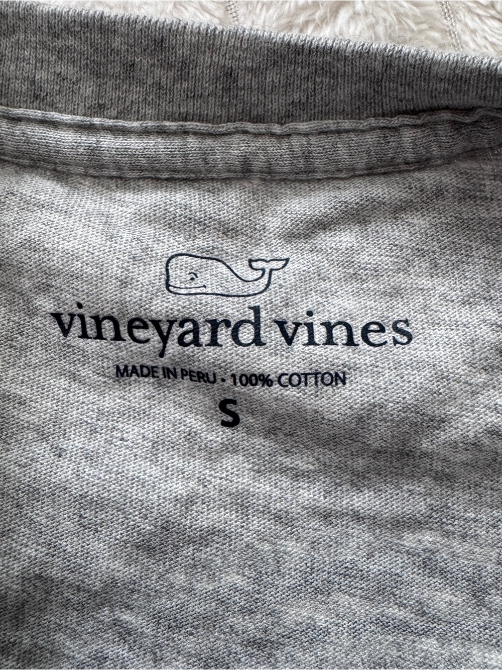 NEW Vineyard Vines Auburn University Small Long Sleeve Gray Whale T-Shirt - Picture 7 of 8